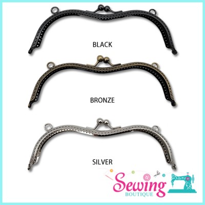 FRAME - M SHAPE-METAL-19CM (BLACK, BRONZE & SILVER)